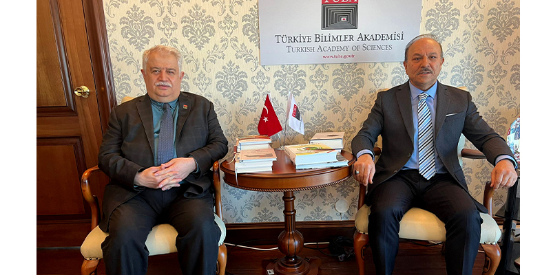 Hoca Ahmet Yesevi Uluslararası Türk - Kazak Üniversitesi Mütevelli Heyeti Başkanı Prof. Şimşek’ten TÜBA’ya Ziyaret